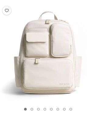 Itzy Ritzy Belong Utility Backpack Diaper Bag in Cream NWT